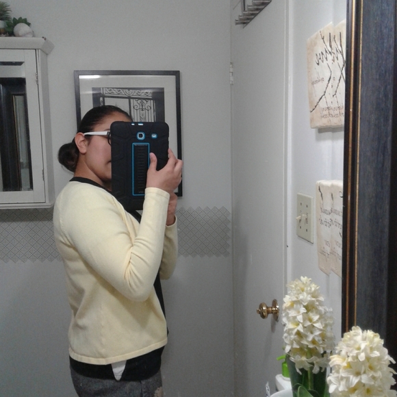 La Redoute yellow cardigan - Picture 5 of 7